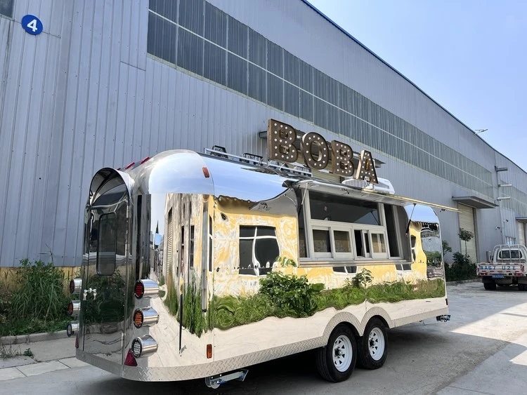 20ft airstream food trailer for bubble tea 20ft airstream food trailer for bubble tea